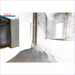 Selbstnivellierte Betonboden mit dekorativem Muster im Öko Floor Flächenheizsystem Komplettset