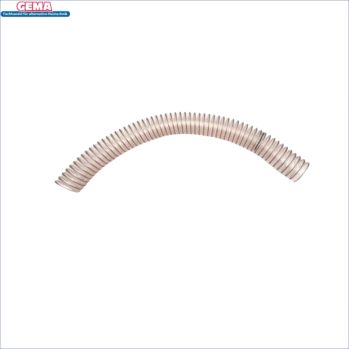 Flexible, klare, gerippte Ersatzschlauch für Boilermodelle Original Pelletschlauch ATMOS 65 mm