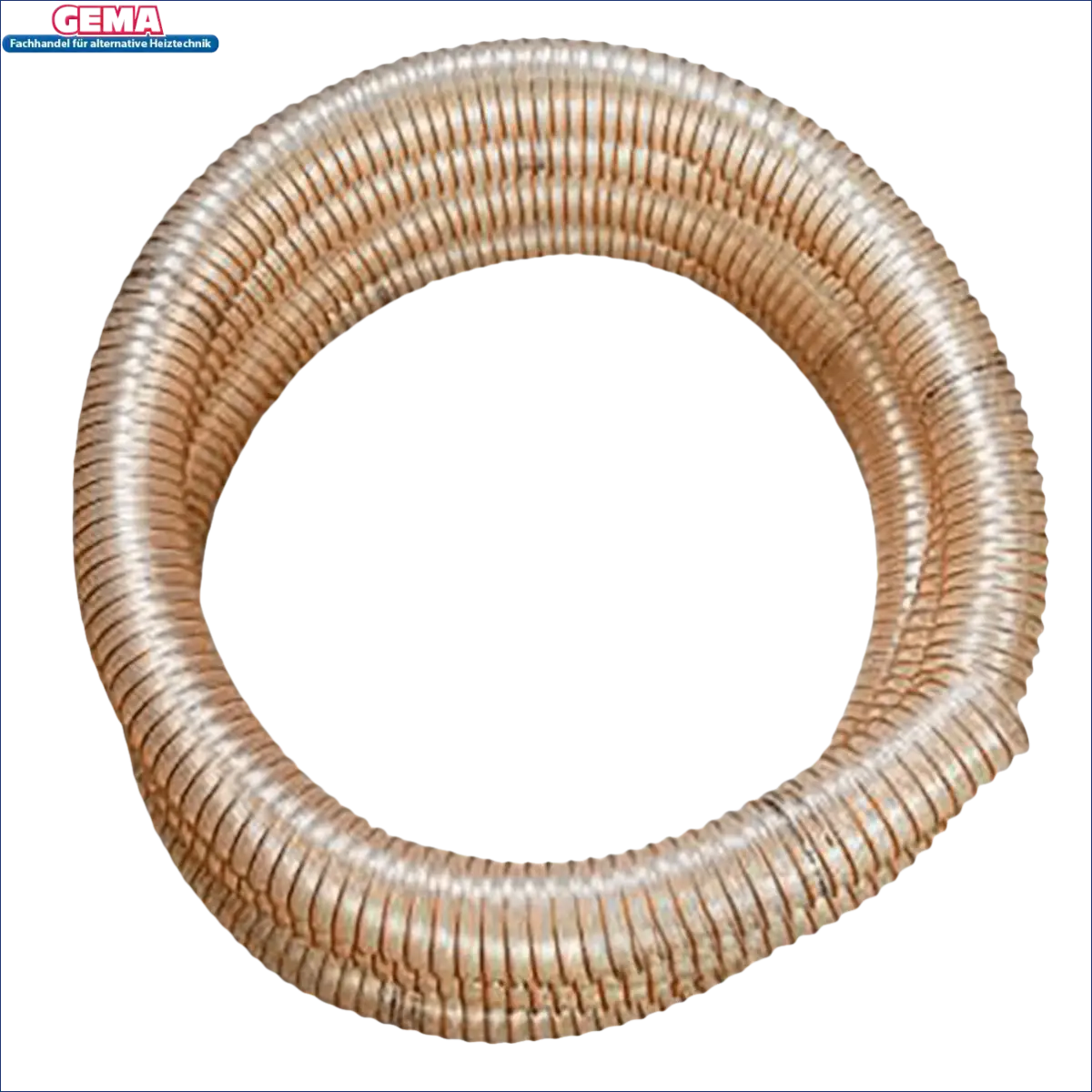 Flexible, durchsichtige Corrugatschlauch für Boilermodelle, original Pelletschlauch für ATMOS