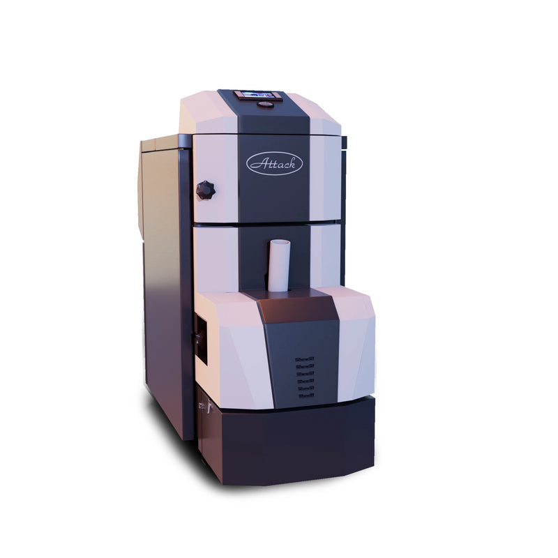Pellet boiler Attack Pellet 30 Automatic Plus – robust, durable and efficient