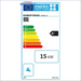 Energieeffizienzlabel für den Pelletkessel EVOPELL von Defro 15 kW, förderfähig