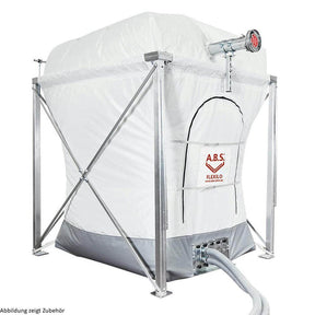 Pelletsilo FLACHBODEN inkl. Gestell - GEMA Shop