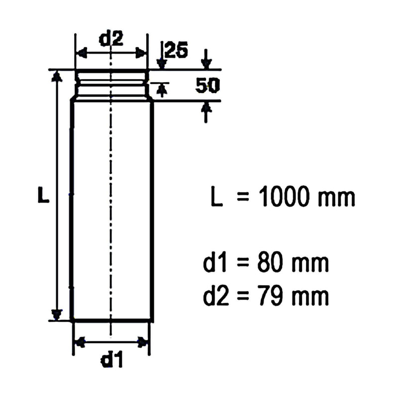 Rauchrohr für Pelletöfen - GEMA Shop