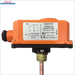 Orange Thermostat mit Kupfer-Tauchhülse für präzise Temperaturregelung