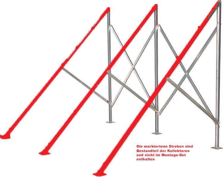 Solarpaket Röhrenkollektor HP22 Flachdach 14,44 m² - GEMA Shop