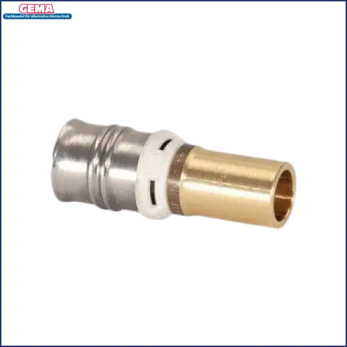 Brass- und Metallinstallationsfitting für Übergang Verbundrohr auf Kupfer