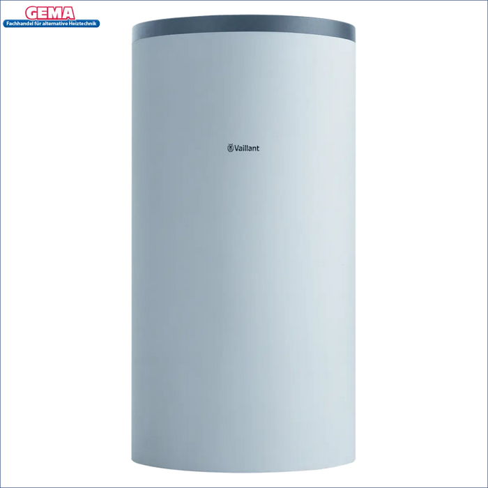 Vaillant Heizgerät in elegantem Design 🌈 für effiziente 🌞 Solarsysteme. Ideal für nachhaltige Gebäude!