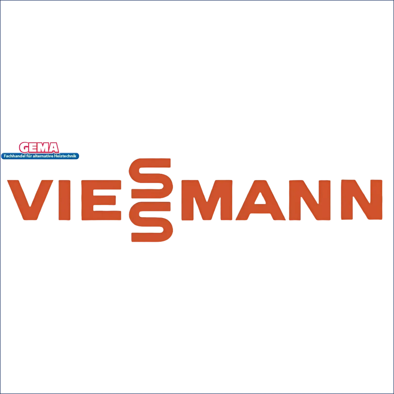 Viessmann Logo auf einem Produkt namens Viessmann, klare Markenkennung